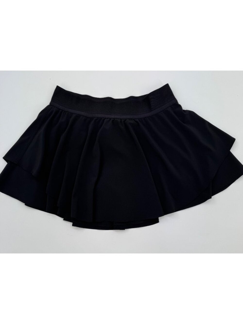 Lululemon Black Court Rival High Rise Athletic Skort With Built-In Shorts Size 8 - Picture 9 of 9